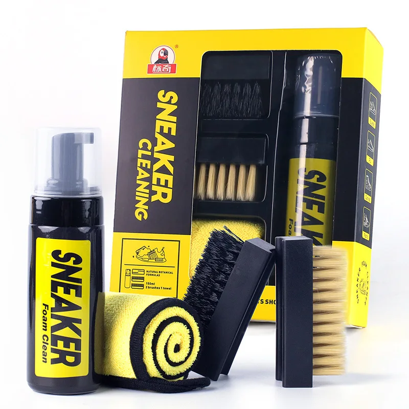 Безводный пенопласт для чистки – обзор и цена Sneaker Shoe Care Kit